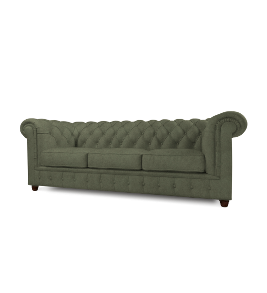 TRESPIANO 3-Sitzer Sofa im Chesterfield-Stil Auswahlmöglichkeiten